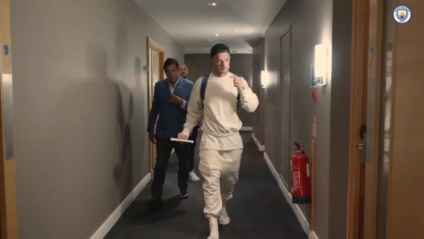 Behind the scenes: Jack Grealish's first day at Man City